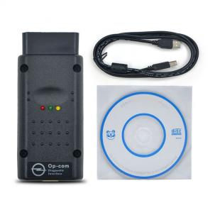 Автосканер Опель, диагностика Opel OP COM V1.59 чип PIC18F458 ОБД2 OBD